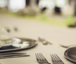 Waterproof coated table cloth